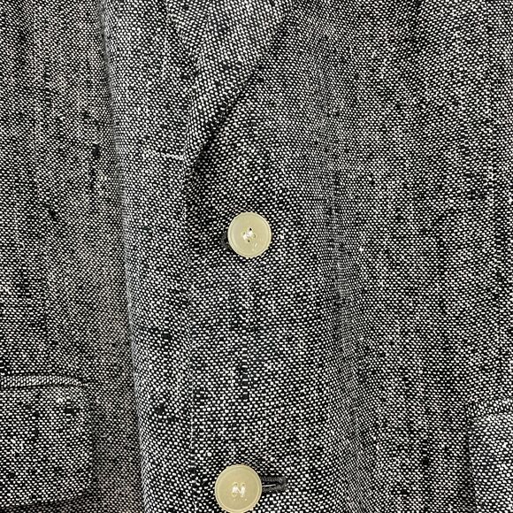 Vintage Courtenay Tweed Style Mens Blazer XL 80s 90s Mens Blazer Wool Blend VTG - Picture 4 of 16